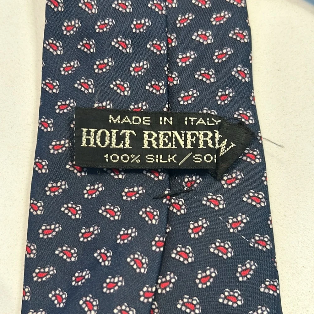 HOLT RENFREW silk tie - Picture 4 of 6
